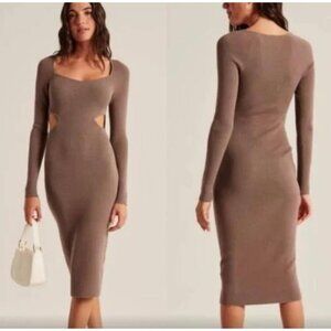 Fitch Knit Bodycon Midi Dress
